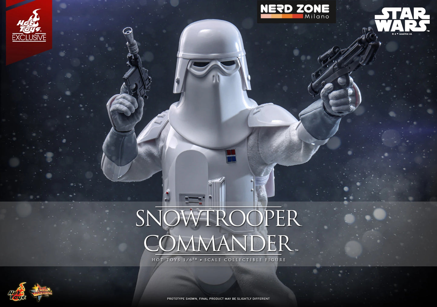 HOT TOYS EXCLUSIVE - Star Wars V - Action Figure 1/6 Snowtrooper Commander 30 cm MMS835