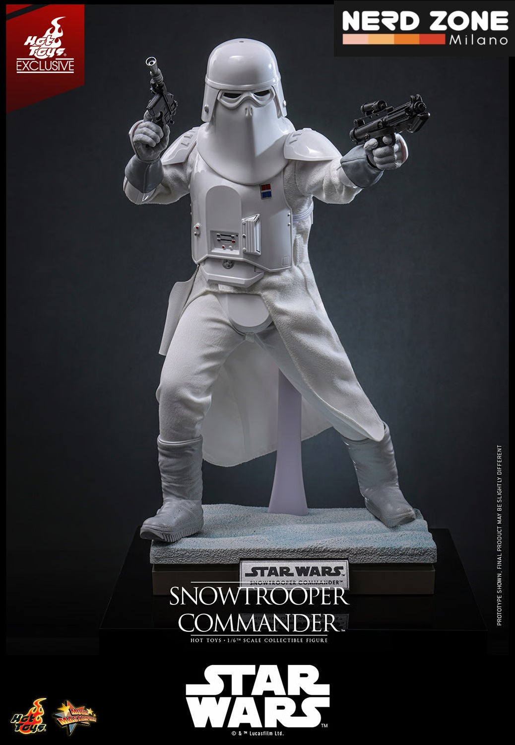 HOT TOYS EXCLUSIVE - Star Wars V - Action Figure 1/6 Snowtrooper Commander 30 cm MMS835