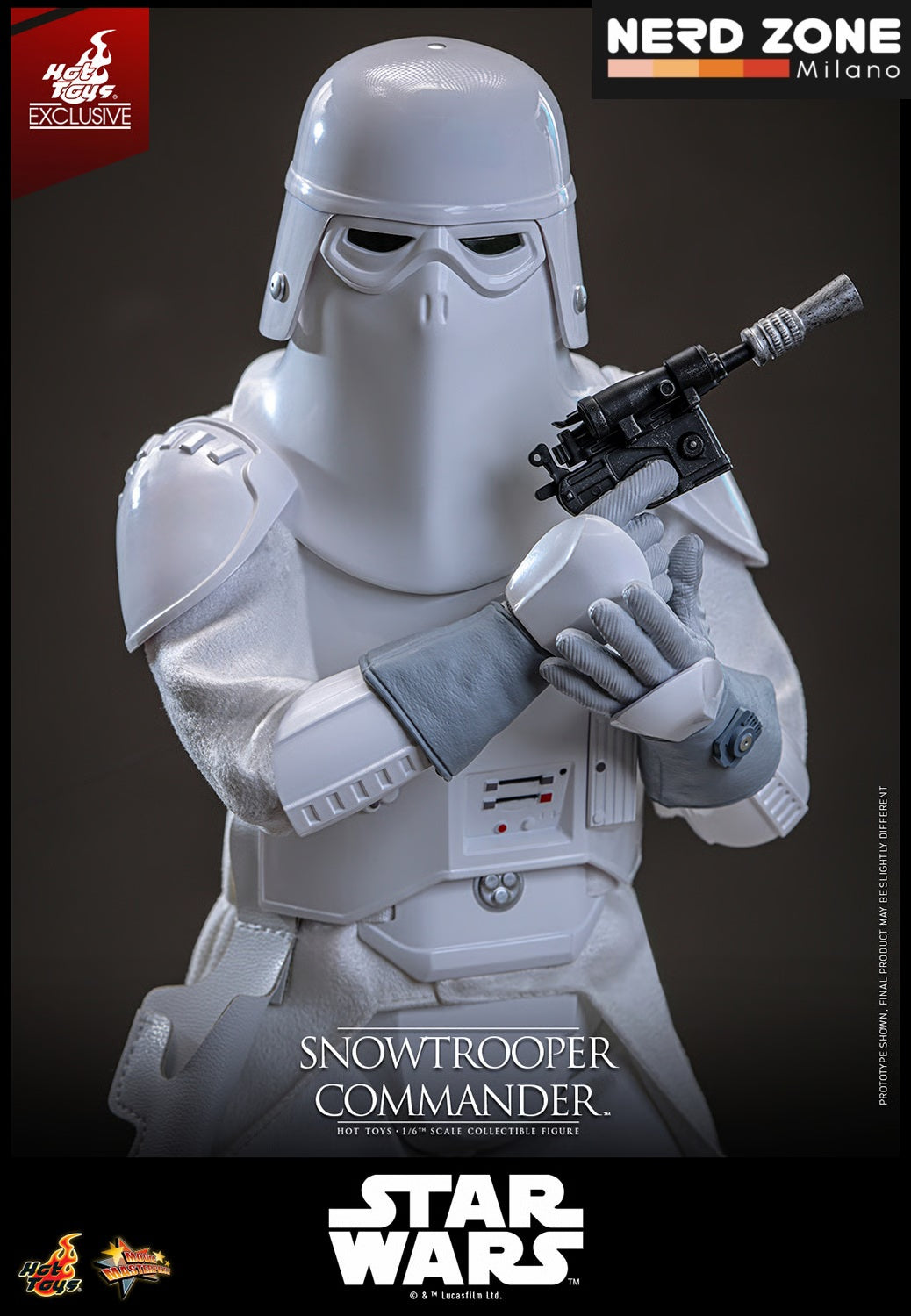 HOT TOYS EXCLUSIVE - Star Wars V - Action Figure 1/6 Snowtrooper Commander 30 cm MMS835