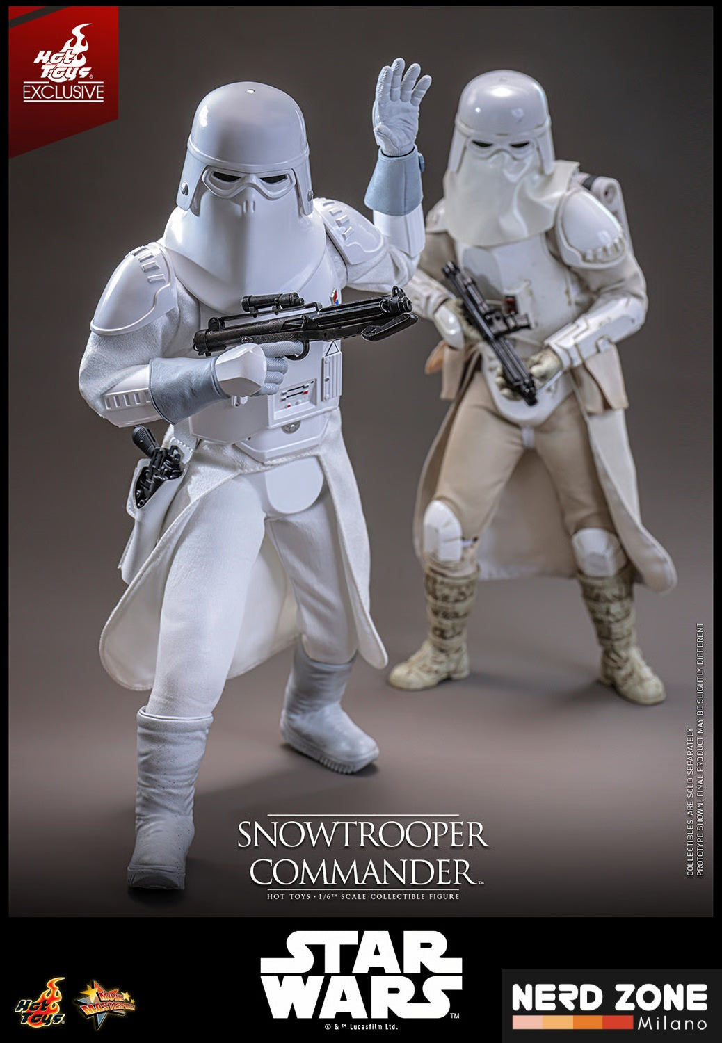 HOT TOYS EXCLUSIVE - Star Wars V - Action Figure 1/6 Snowtrooper Commander 30 cm MMS835