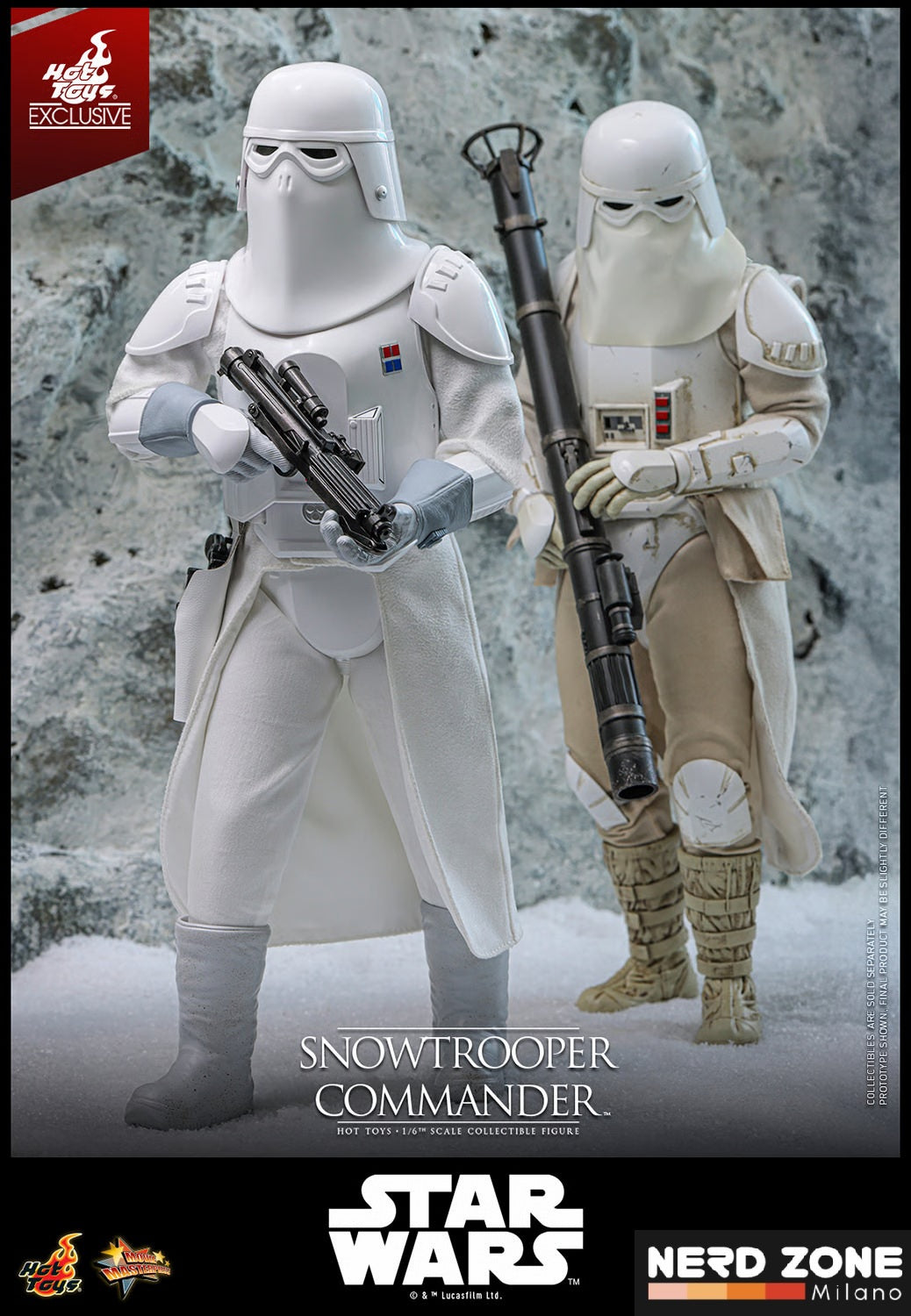HOT TOYS EXCLUSIVE - Star Wars V - Action Figure 1/6 Snowtrooper Commander 30 cm MMS835