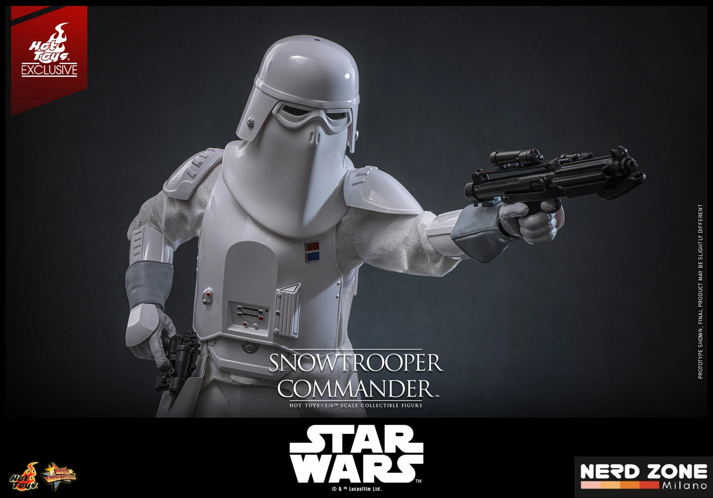 HOT TOYS EXCLUSIVE - Star Wars V - Action Figure 1/6 Snowtrooper Commander 30 cm MMS835