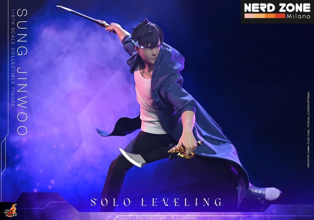 PRE ORDINE - HOT TOYS Solo Leveling Action Figure 1/6 Sung Jinwoo 32 cm
