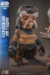 PRE ORDINE - HOT TOYS Star Wars: The Mandalorian & Grogu Life-Size Figure Anzellan Droidsmith 27 cm