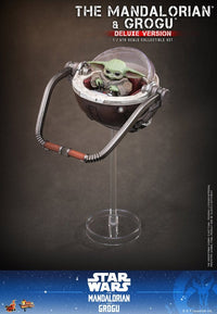 PRE ORDINE - Star Wars: The Mandalorian & Grogu Movie Masterpiece Action Figure 1/6 The Mandalorian and Grogu (Deluxe Version) 31 cm
