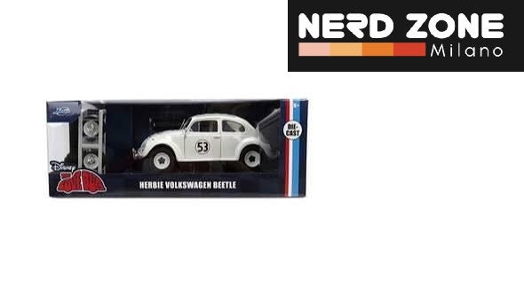 PRE ORDINE - JADA TOYS - Harbie The Love Bug Volkswagen Beetle 1/24 Die-cast Model