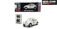 PRE ORDINE - JADA TOYS - Harbie The Love Bug Volkswagen Beetle 1/24 Die-cast Model