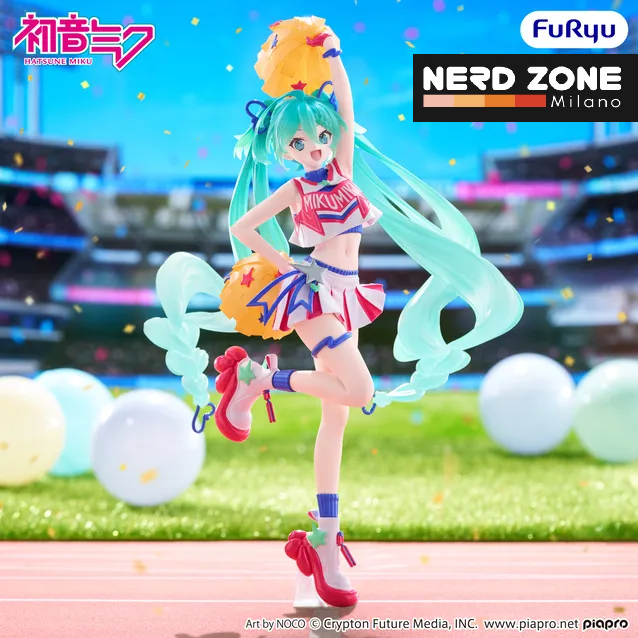 PRE ORDINE - FURYU - Hatsune Miku Cheerleader Muchute Figure