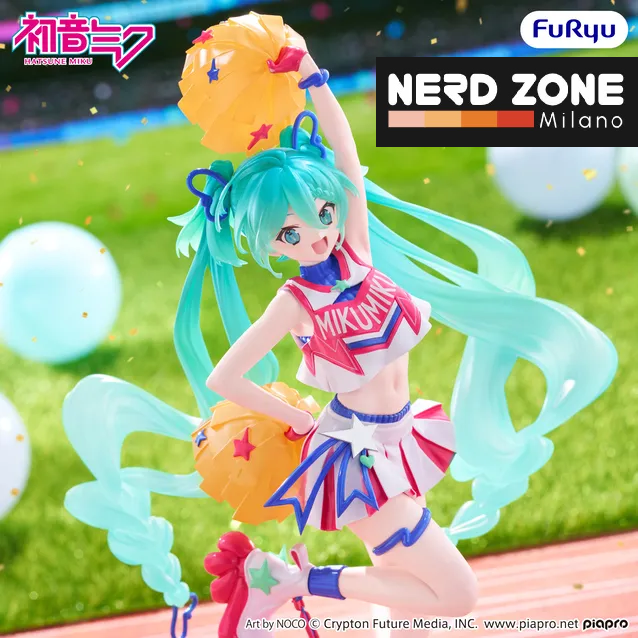 PRE ORDINE - FURYU - Hatsune Miku Cheerleader Muchute Figure