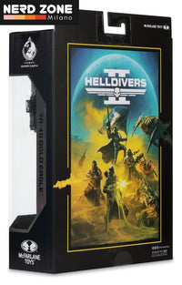 PRE ORDINE - McFARLANE TOYS 2025 Helldivers II McFarlane Gaming Edition Action Figure T4-40 Gold Eagle 18 cm