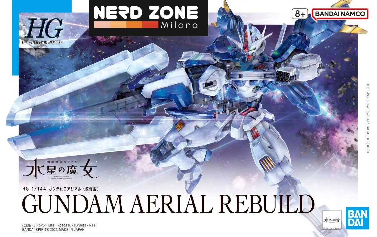 BANDAI GUNPLA - Hg Gundam Aerial Rebuild 1/144