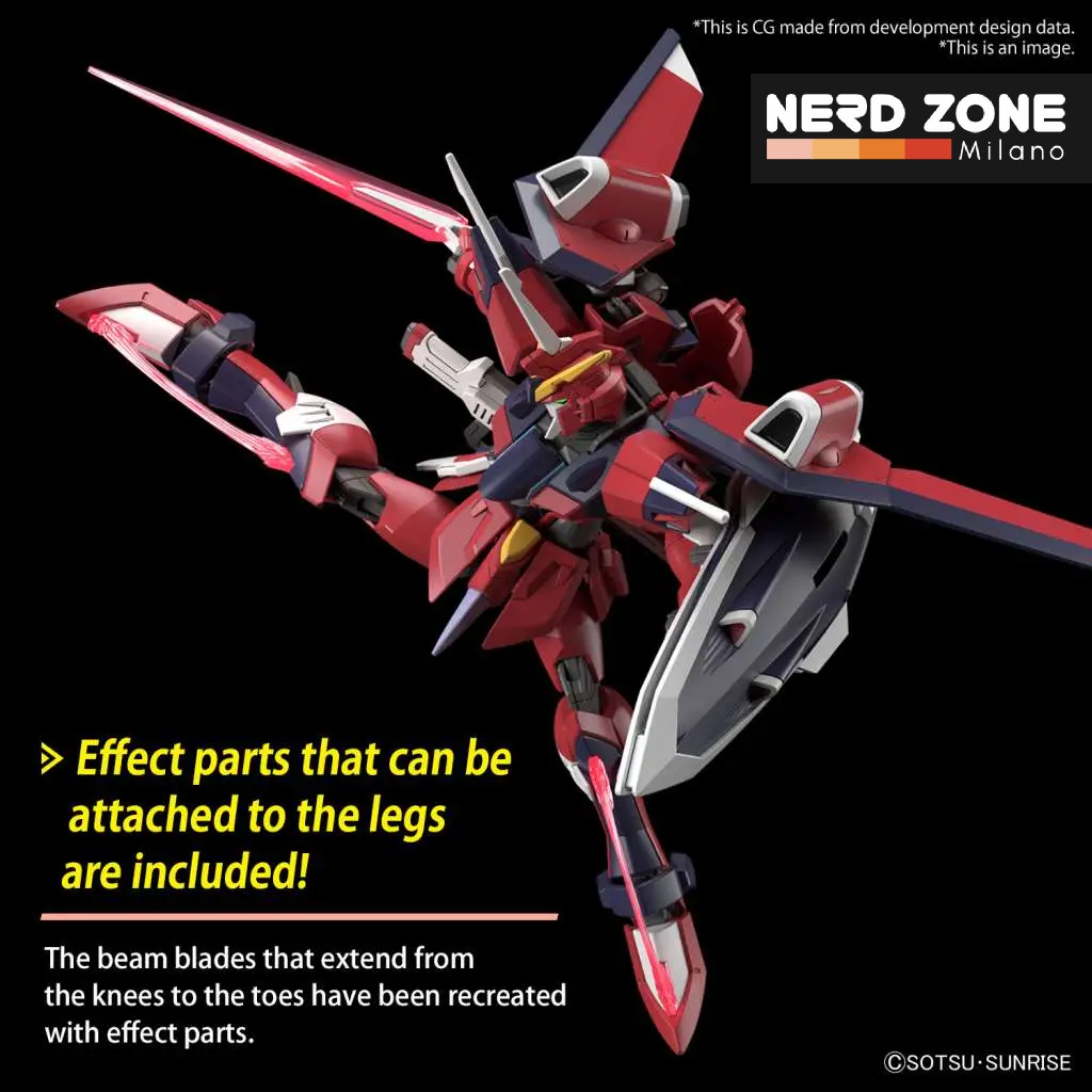 BANDAI GUNPLA - Hg Gundam Immortal Justice 1/144