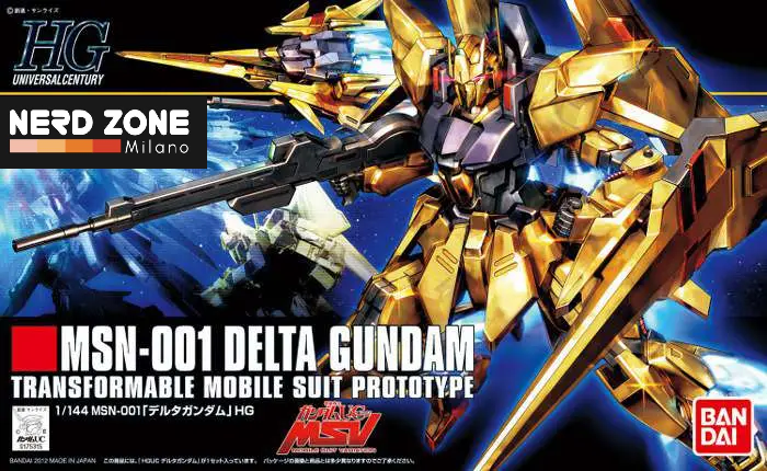 BANDAI GUNPLA - Hguc Gundam Delta 1/144