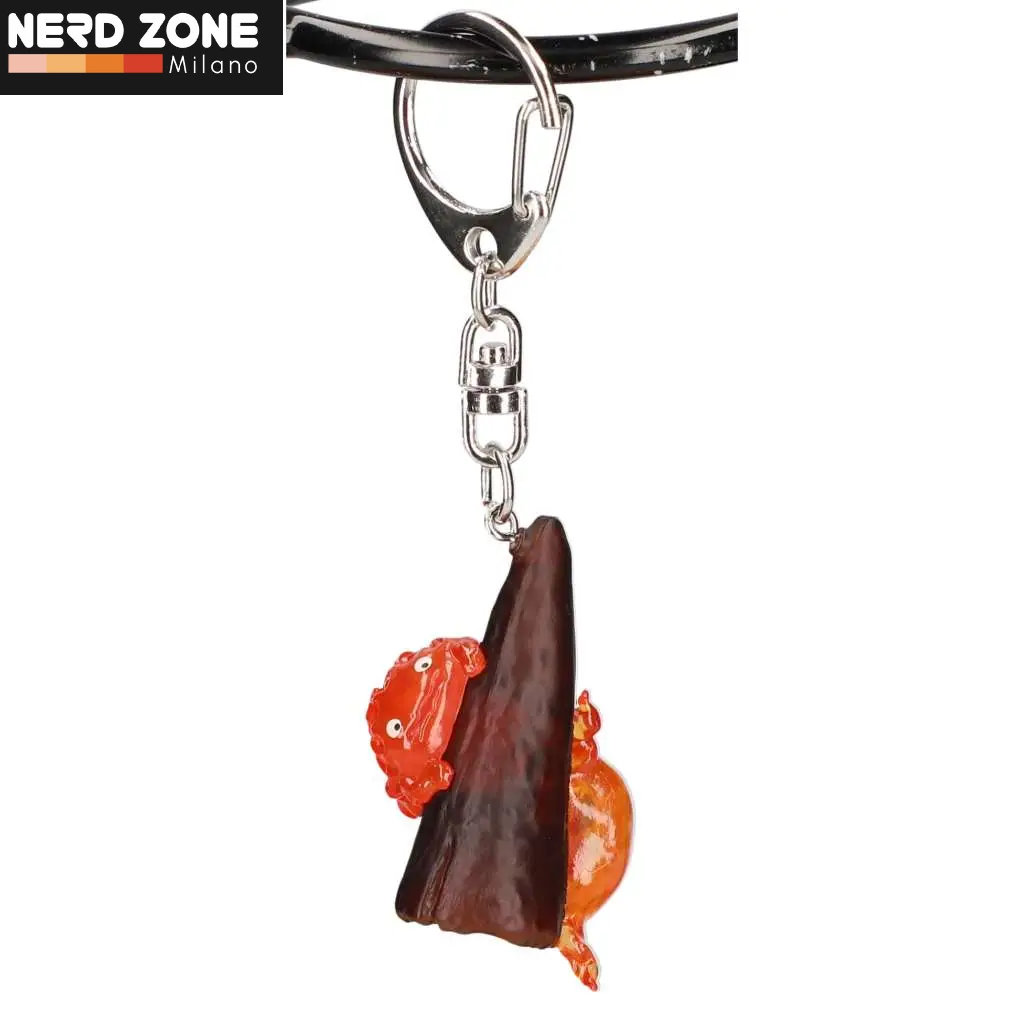 STUDIO GHIBLI - Howl's Moving Castle Calcifer 3d Keychain