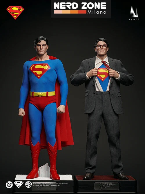 PRE ORDINE INART - Superman (1978) - 1/6 Collectible Figure Premium Edition 2-Pack