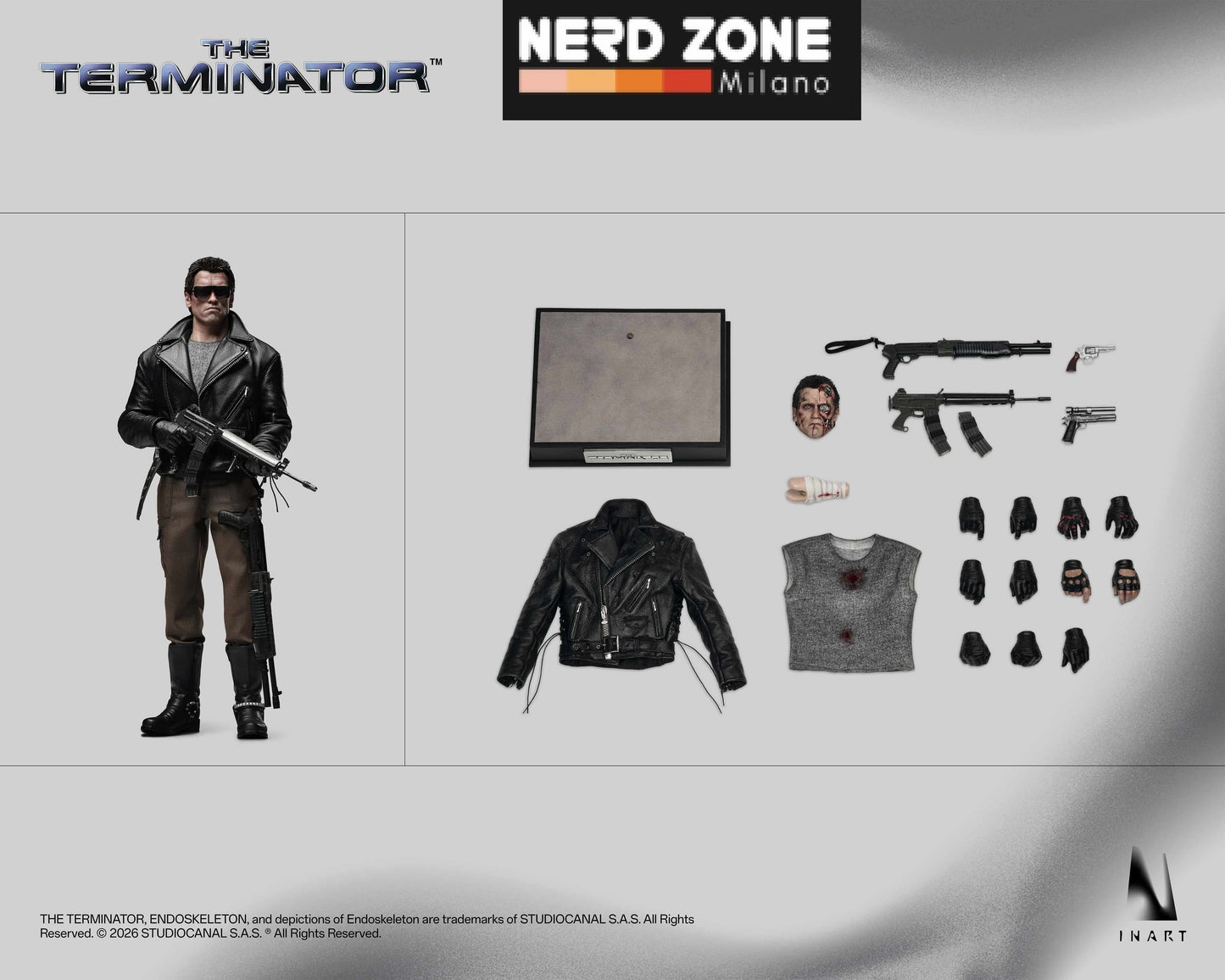 PRE ORDINE - INART - The Terminator: T-800 1/6 Collectible Figure