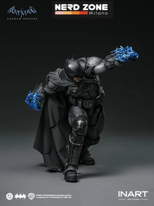 PRE ORDER - INART Batman Arkham Origins Batman Battle Damaged Ver 1/12 Action Figure