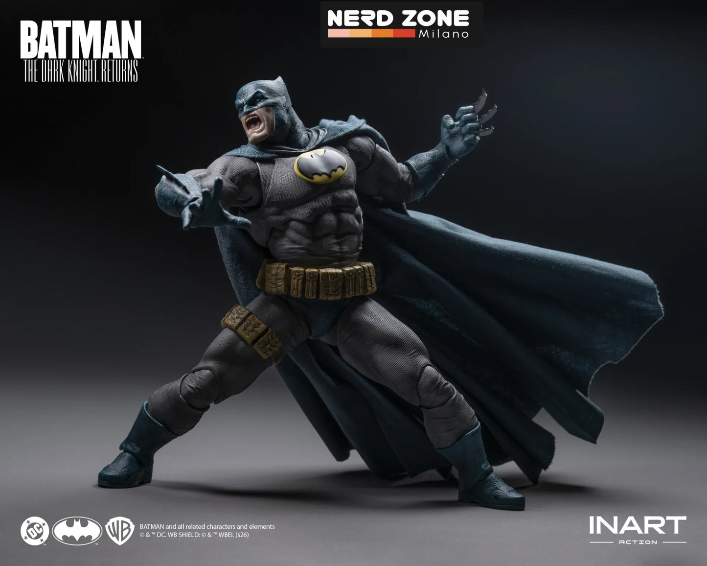 PRE ORDINE - INART Batman The Dark Knight Returns Blue Suit 1/12 Action Figure