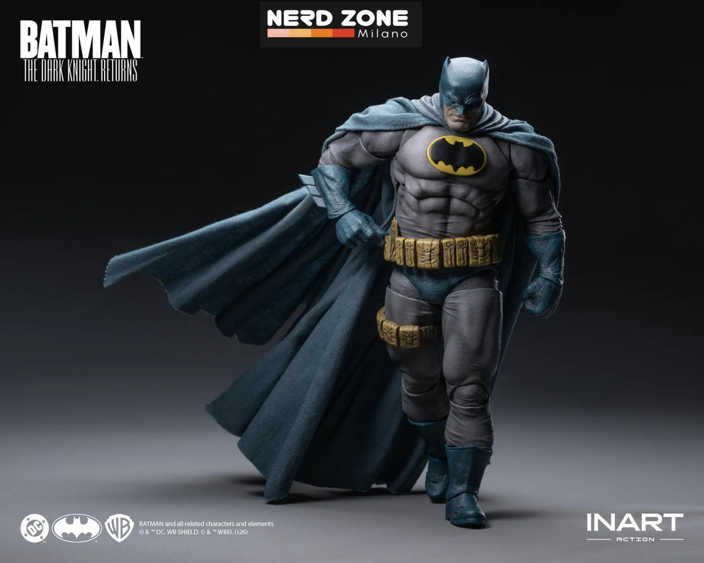 PRE ORDINE - INART Batman The Dark Knight Returns Blue Suit 1/12 Action Figure