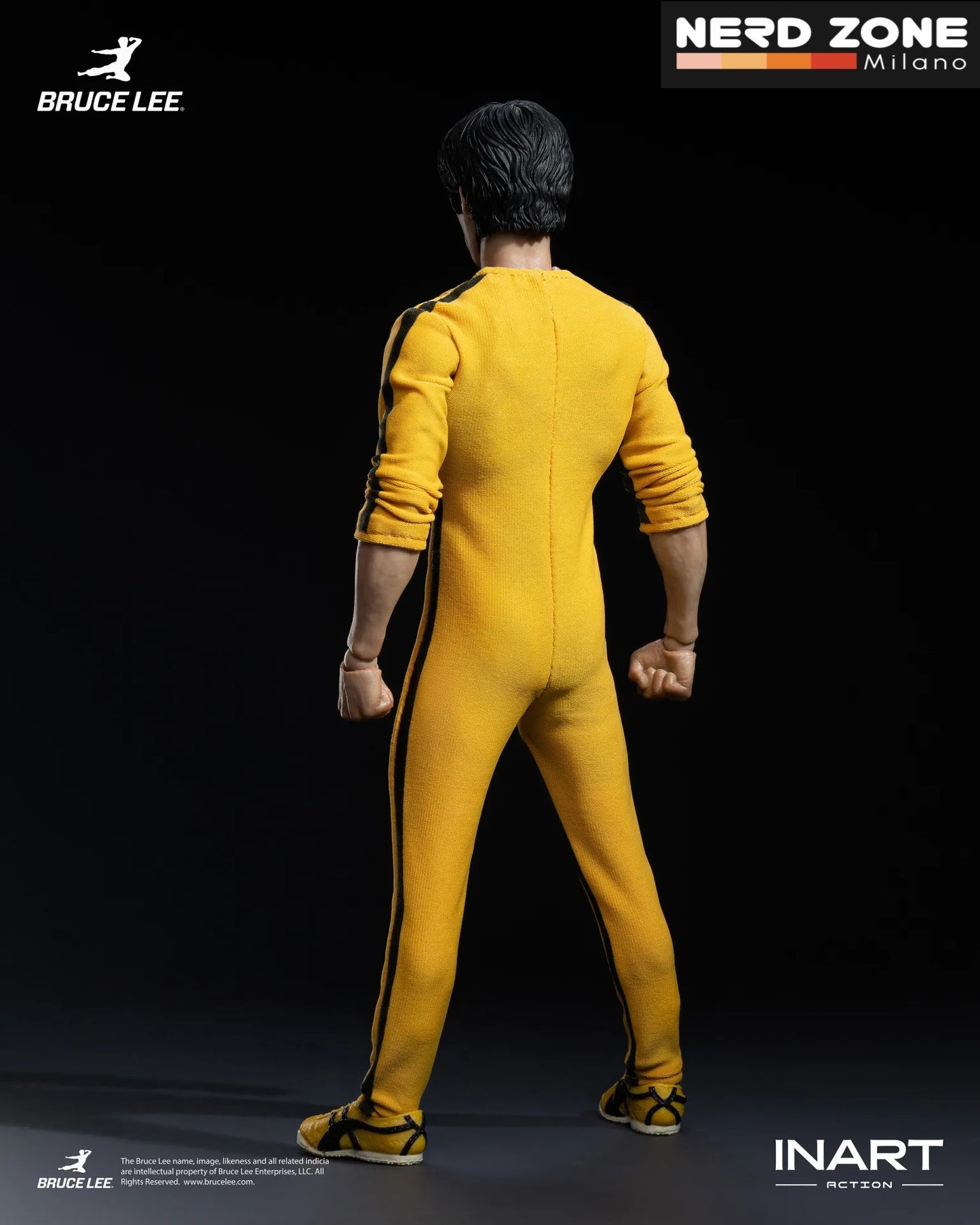 PRE ORDINE - INART Bruce Lee (yellow Jumpsuit) 1/12 Collectible Figure