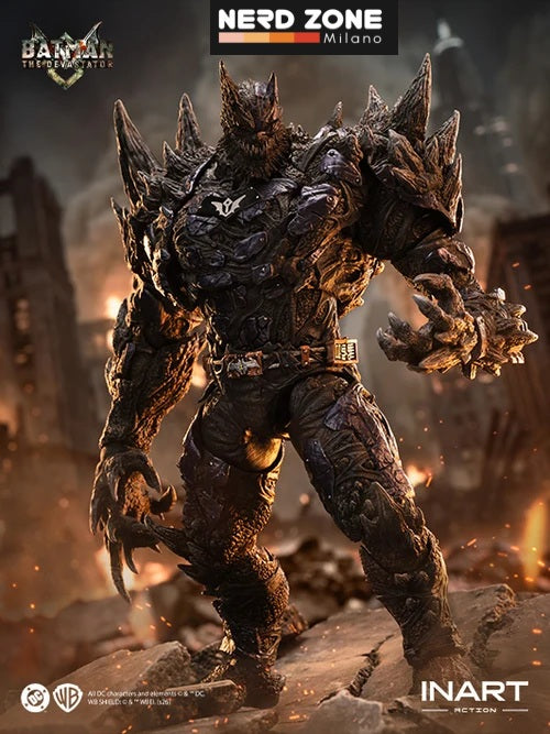 PRE ORDINE INART Dark Nights Metal Batman The Devastator 1/12 Action Figure
