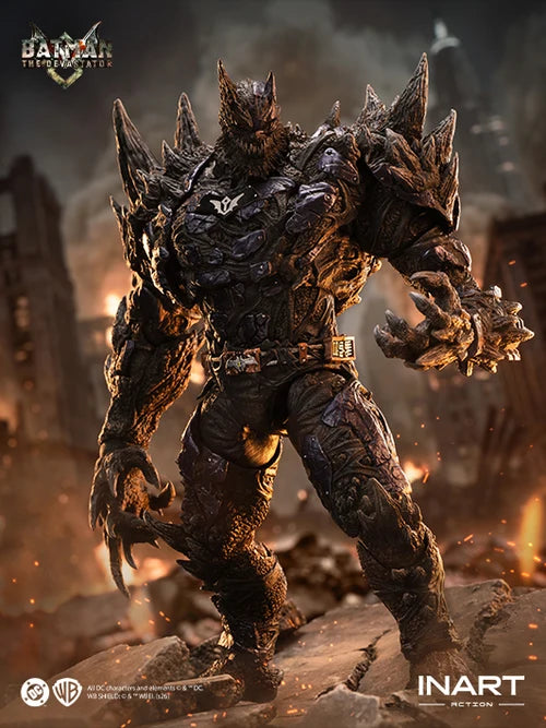 PRE ORDINE INART Dark Nights Metal Batman The Devastator 1/12 Action Figure
