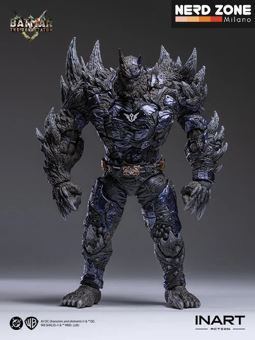 PRE ORDINE INART Dark Nights Metal Batman The Devastator 1/12 Action Figure