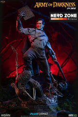 INFINITE STATUE - Army Of Darkness Ash 1/4 Plus Format Statue