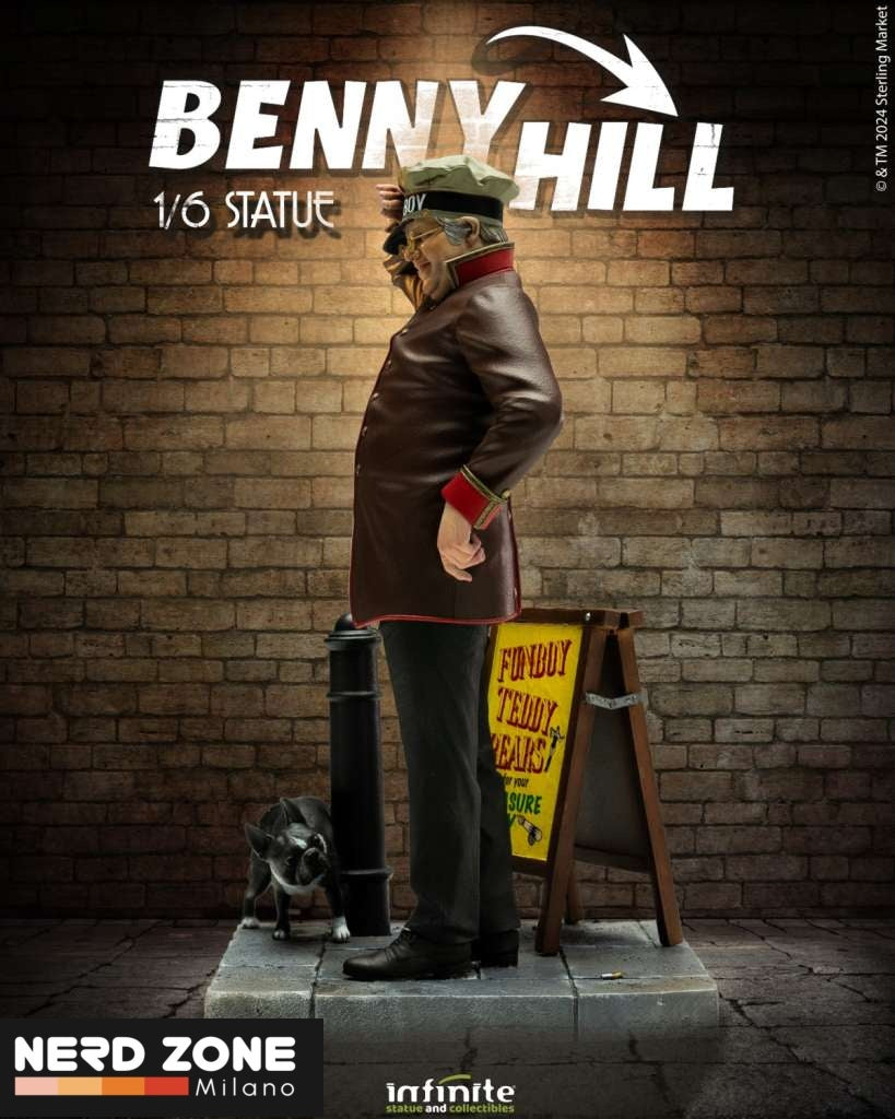 INFINITE STATUE - Benny Hill 1/6 Statue