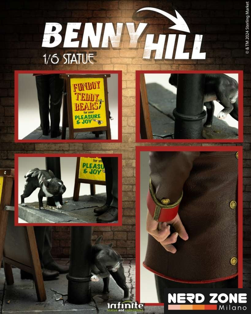 INFINITE STATUE - Benny Hill 1/6 Statue