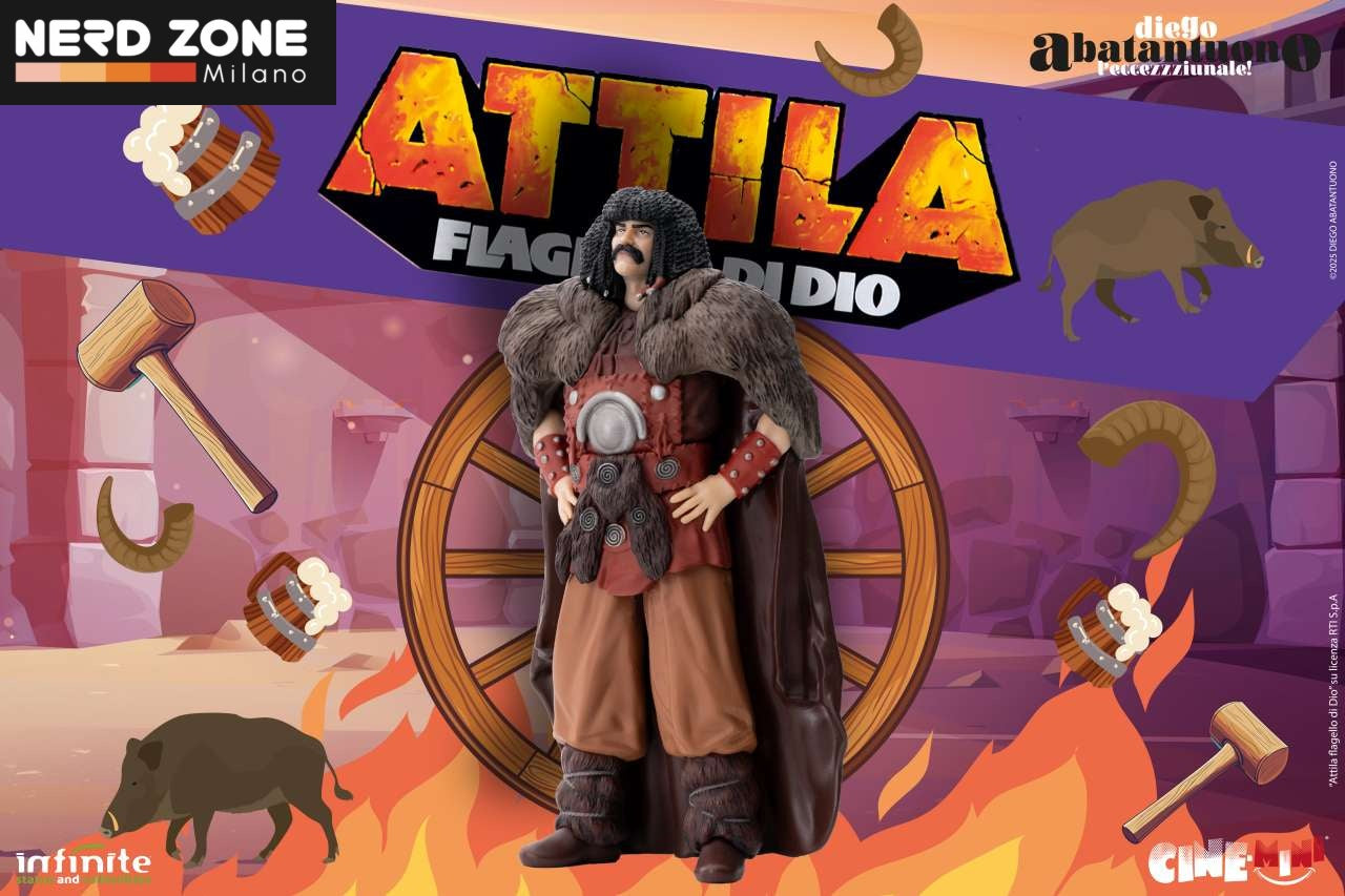 INFINITE STATUE - Diego Abatantuono Attila Il Flagello Di Dio Cine-Mini Pvc
