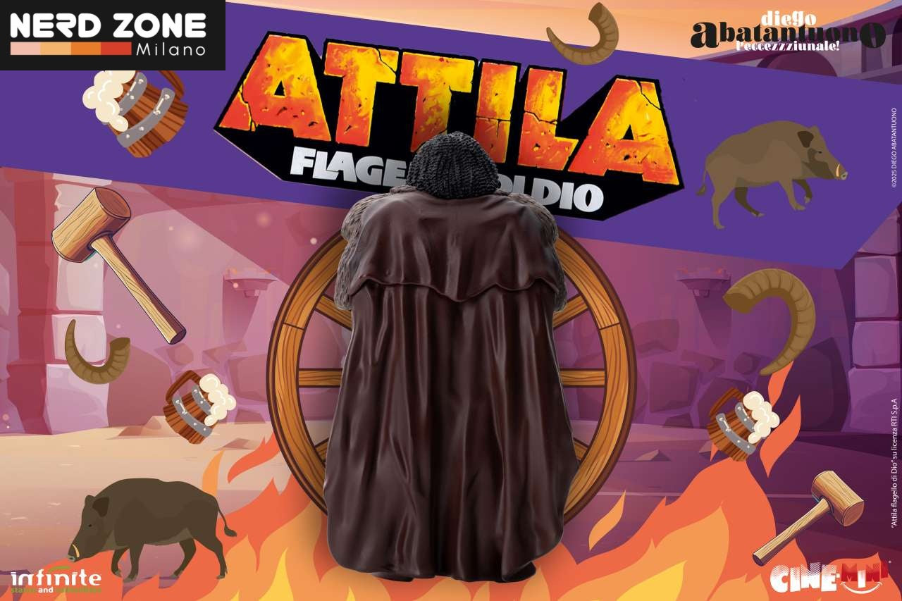 INFINITE STATUE - Diego Abatantuono Attila Il Flagello Di Dio Cine-Mini Pvc