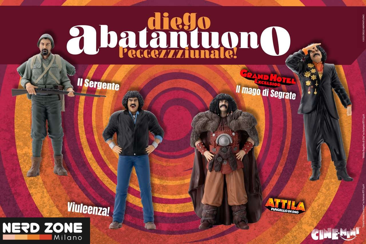 INFINITE STATUE - Diego Abatantuono Attila Il Flagello Di Dio Cine-Mini Pvc