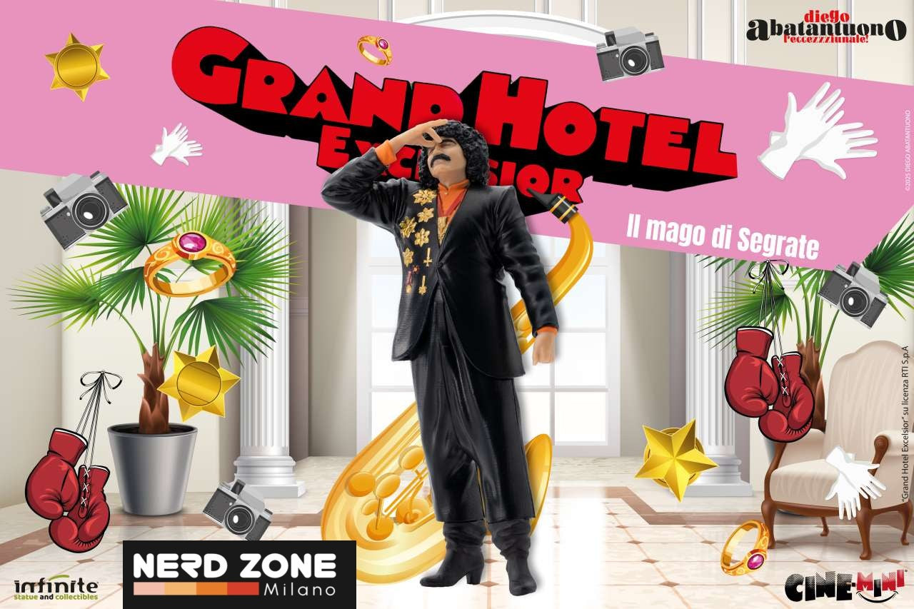 INFINITE STATUE -  Diego Abatantuono "Il Mago Di Segrate" Cine-Mini Pvc