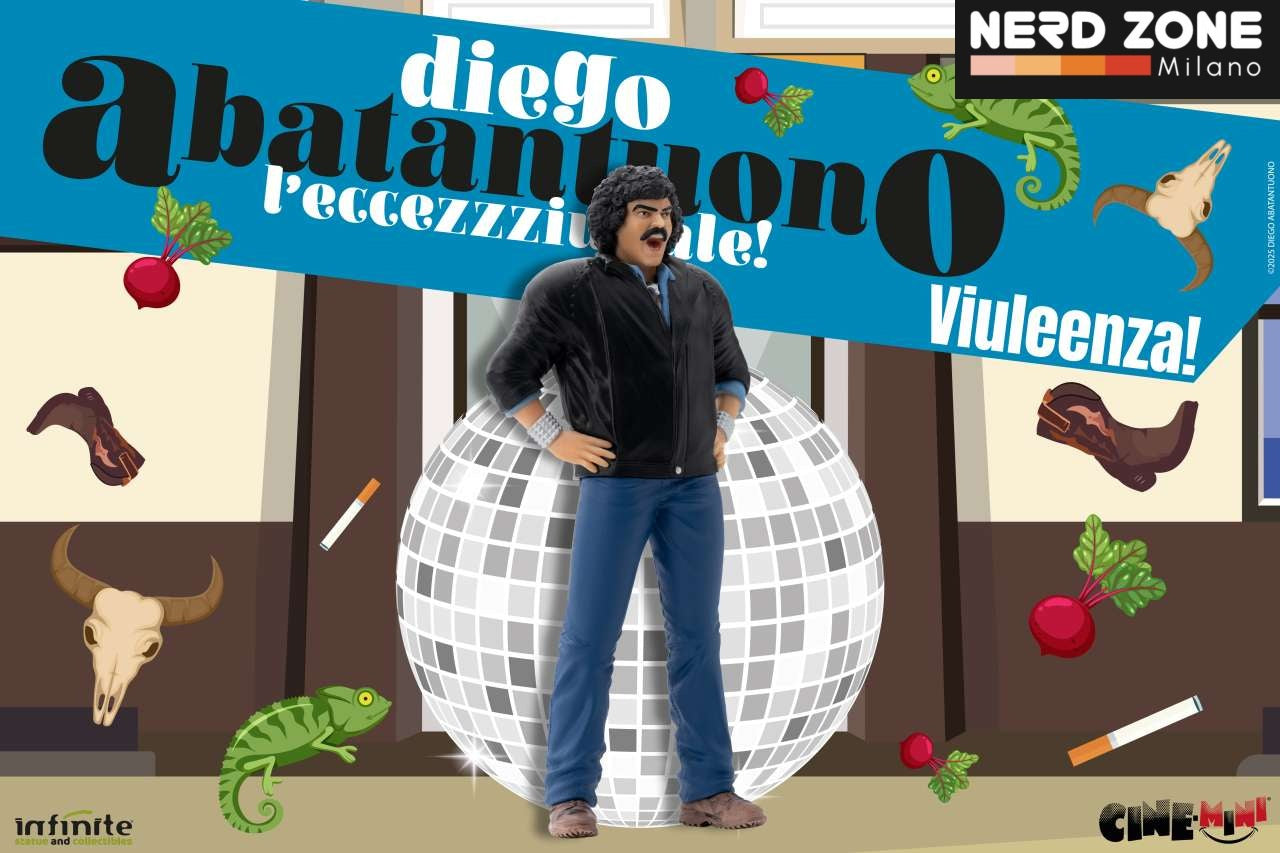 INFINITE STATUE -  Diego Abatantuono Viulenza! Cine-Mini Pvc