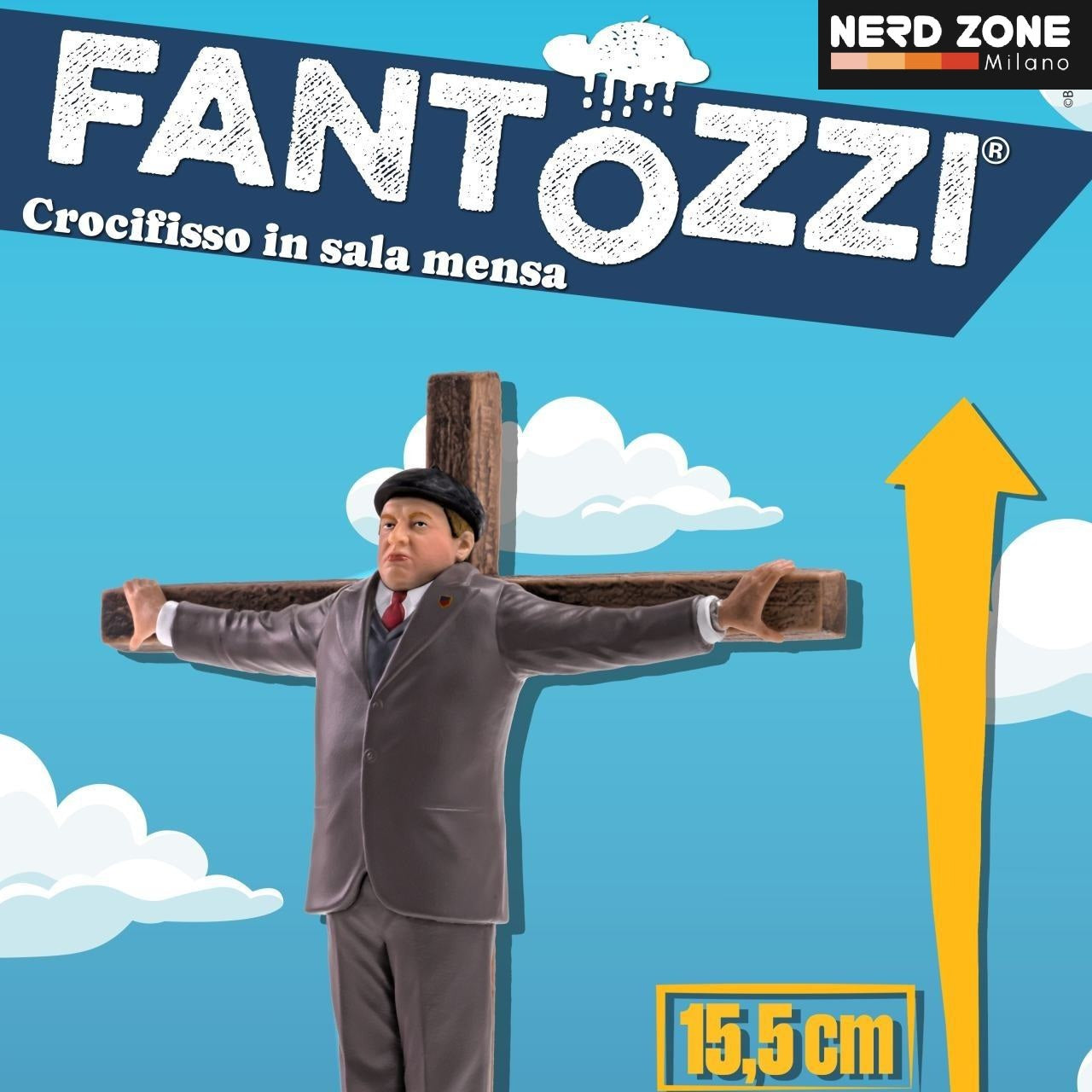 PRE ORDINE INFINITE STATUE - Fantozzi Crocifisso In Sala Mensa Cine-mini Pvc