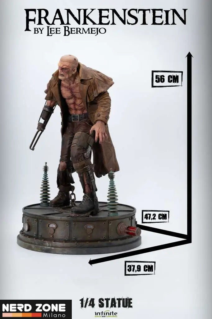 PRE ORDINE INFINITE STATUE - Frankenstein By Lee Bermejo 1/4 Statue