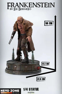 PRE ORDINE INFINITE STATUE - Frankenstein By Lee Bermejo 1/4 Statue
