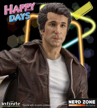 INFINITE STATUE - HAPPY DAYS - Fonzie Happy Days O&R 1/6 Resin Statue