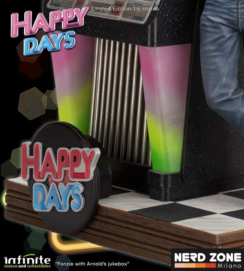 INFINITE STATUE - HAPPY DAYS - Fonzie Happy Days O&R 1/6 Resin Statue