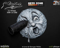 INFINITE STATUE - La Lune De Georges Melies Wall Plaque