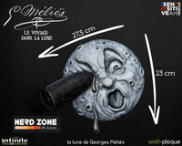 INFINITE STATUE - La Lune De Georges Melies Wall Plaque
