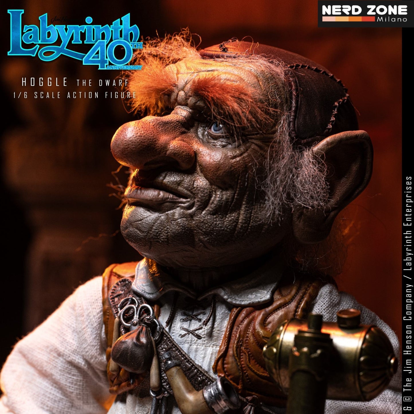 PRE ORDINE INFINITE STATUE - Labyrinth Hoggle The Dwarf 1/6 Action Figure