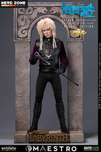 PRE ORDINE INFINITE STATUE - Labyrinth Jareth The Goblin King 1/6 Action Figure Deluxe Edition Gold
