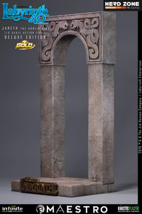 PRE ORDINE INFINITE STATUE - Labyrinth Jareth The Goblin King 1/6 Action Figure Deluxe Edition Gold