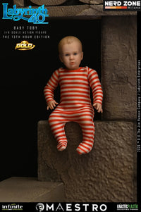 PRE ORDINE INFINITE STATUE - Labyrinth Jareth The Goblin King 1/6 Action Figure The 13th Hour Edition Gold