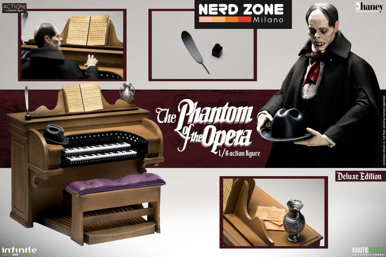 INFINITE STATUE - Lon Chaney As The Phantom Of The Opera 1/6 Action Figure Deluxe Version