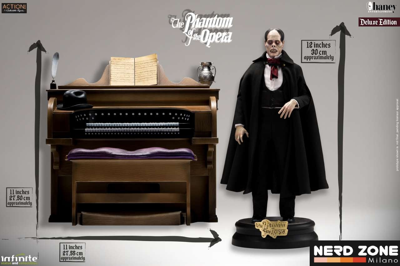 INFINITE STATUE - Lon Chaney As The Phantom Of The Opera 1/6 Action Figure Deluxe Version
