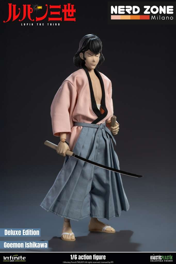 PRE ORDER - INFINITE STATUE - Lupin The 3rd The Italian Adventure Goemon Ishikawa XIII Regular & Deluxe Edition