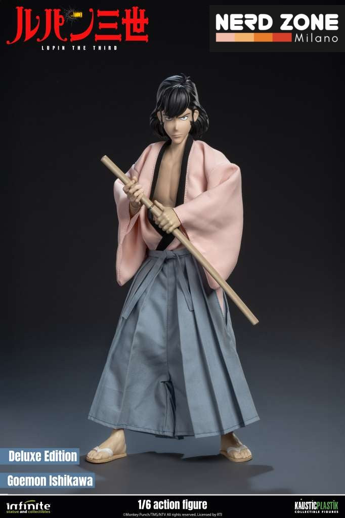 PRE ORDER - INFINITE STATUE - Lupin The 3rd The Italian Adventure Goemon Ishikawa XIII Regular & Deluxe Edition